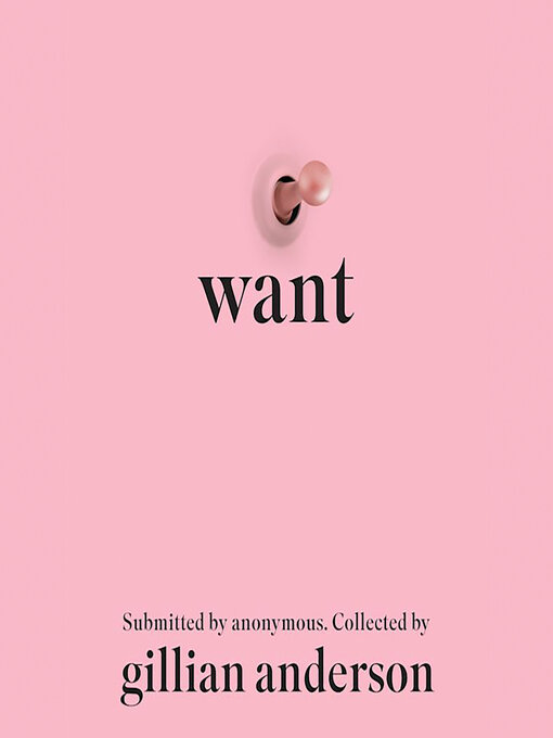Title details for Want by Gillian Anderson - Wait list